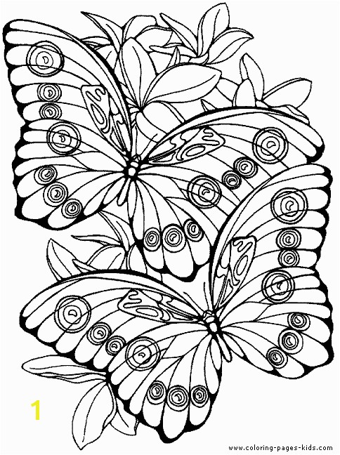 Butterflies Coloring Pages Fantasy Pages for Adult Coloring