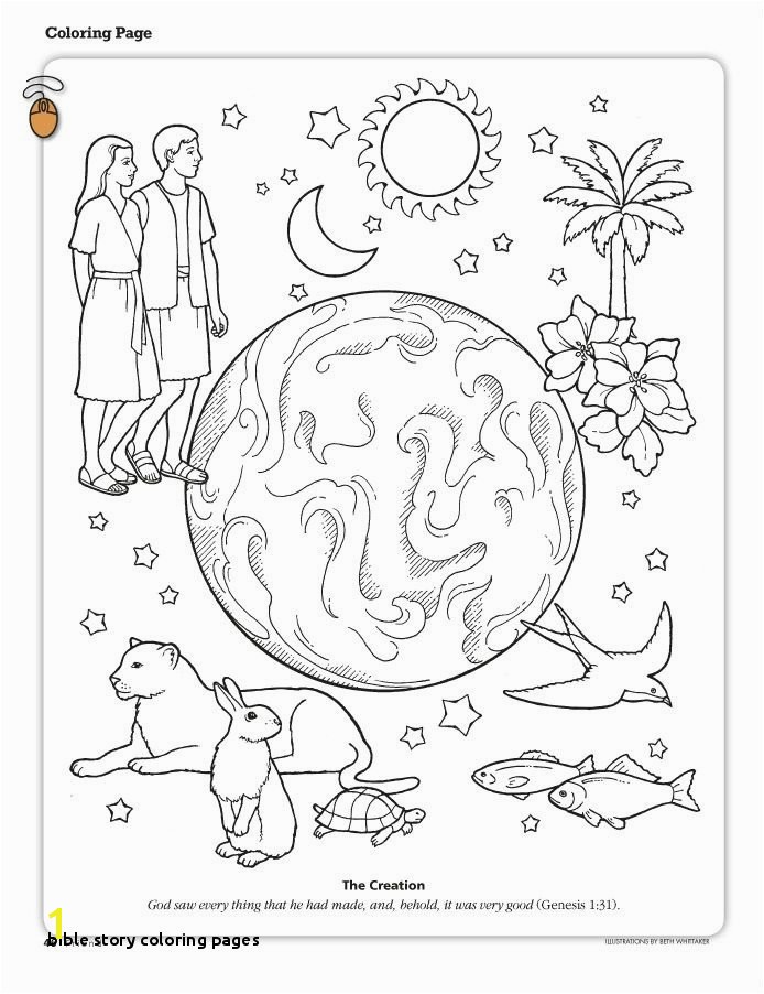 29 Bible Story Coloring Pages