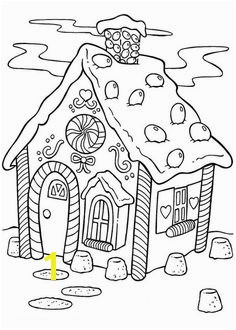 "Hansel & Gretel" Gingerbread House Coloring Page There are probably 100 Christmas coloring pages alone Many Santa pages but also several