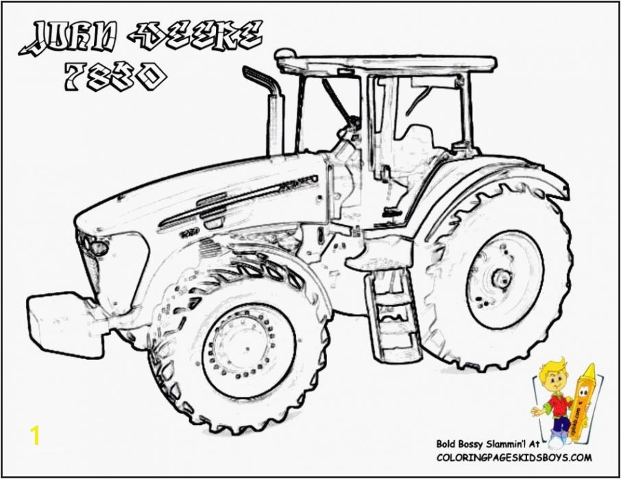 Case Tractor Coloring Pages John Deere Coloring Pages Glamorous Colouring Tractors Image