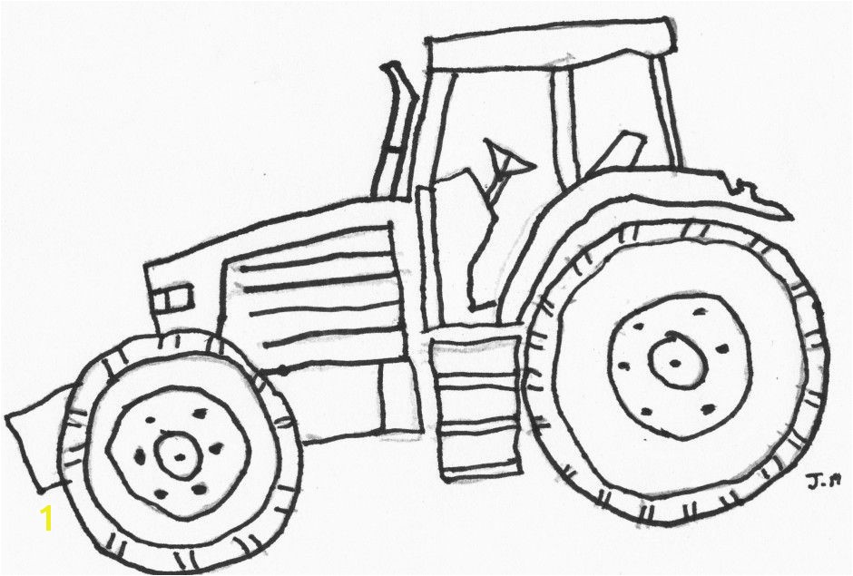 John Deere Tractor Coloring Pages To Print Tractor Coloring