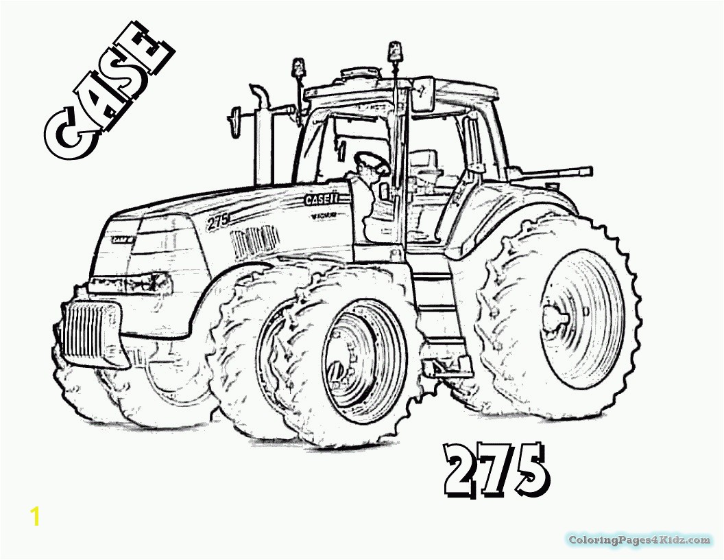 Case Tractor Coloring Pages Tractor Coloring Pages 4393 Prepossessing Tractors