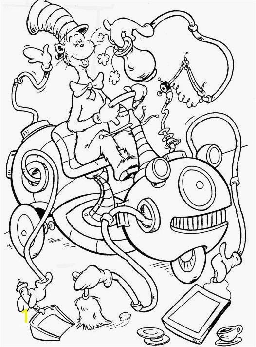 Cat In The Hat Coloring Pages Foxy Cat In The Hat Coloring Pages Coloring Pages Image