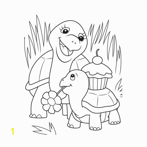 Animal Childrens Coloring Page Within Childrens Coloring Pages