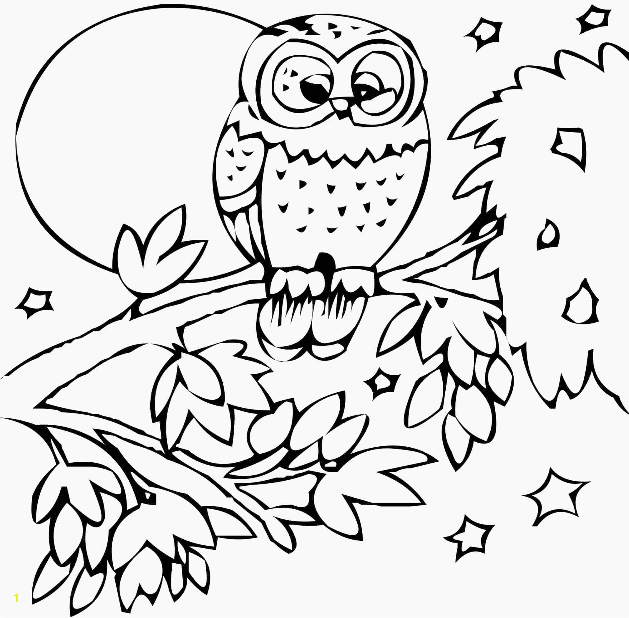 Children S Coloring Pages Animals With Printable Owl New Shrewd Childrens