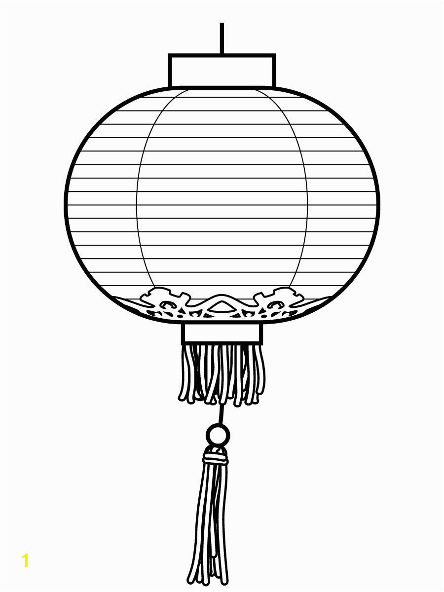 Chinese Lantern Coloring Sheet ChineseNewYear ColoringSheets Lanterns