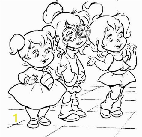 Chipettes Coloring Pages Coloring Pages To Print