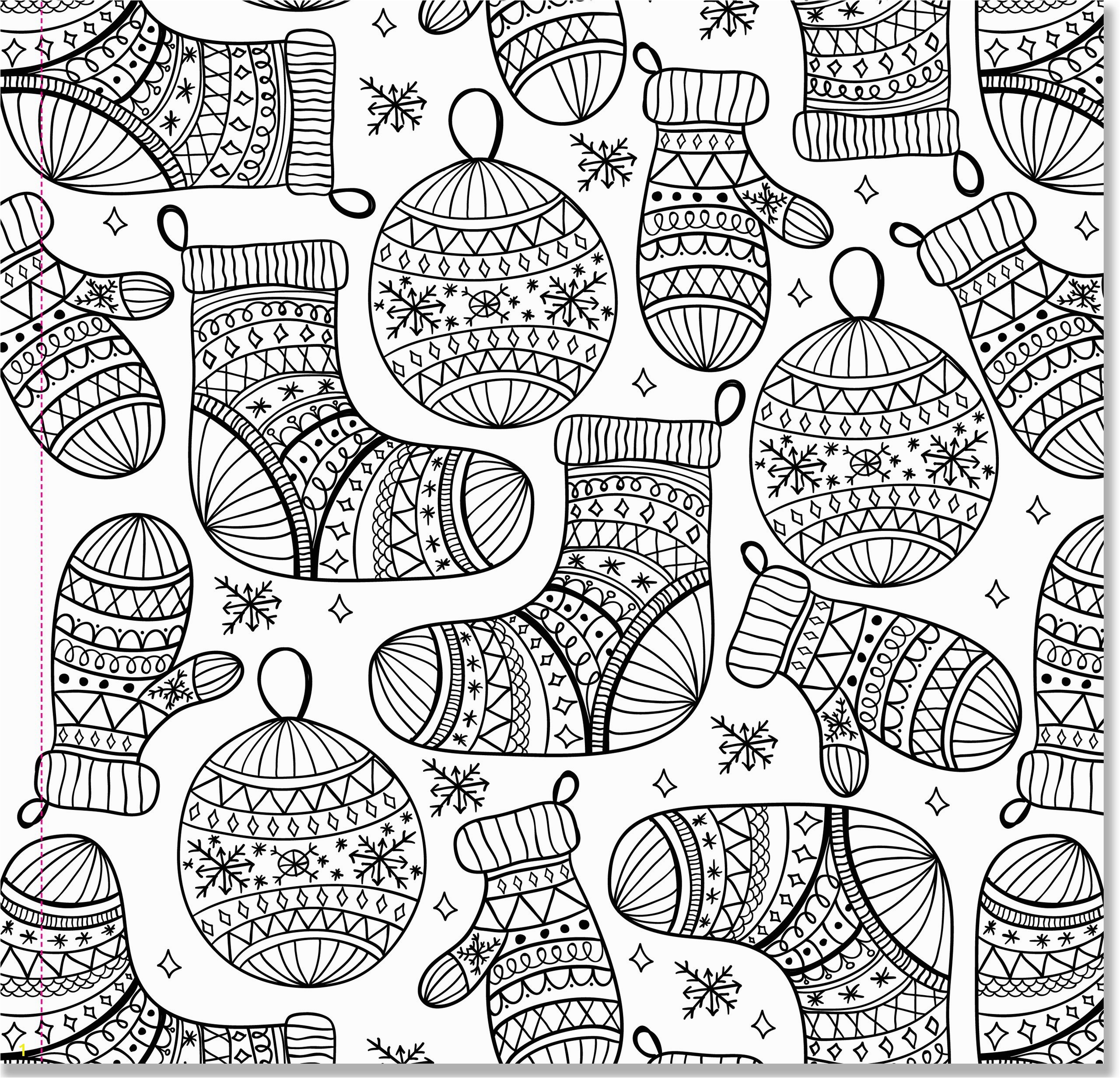 Christmas Printable Coloring Pages for Adults Christmas Coloring Pages for Adults 2018 Dr Odd