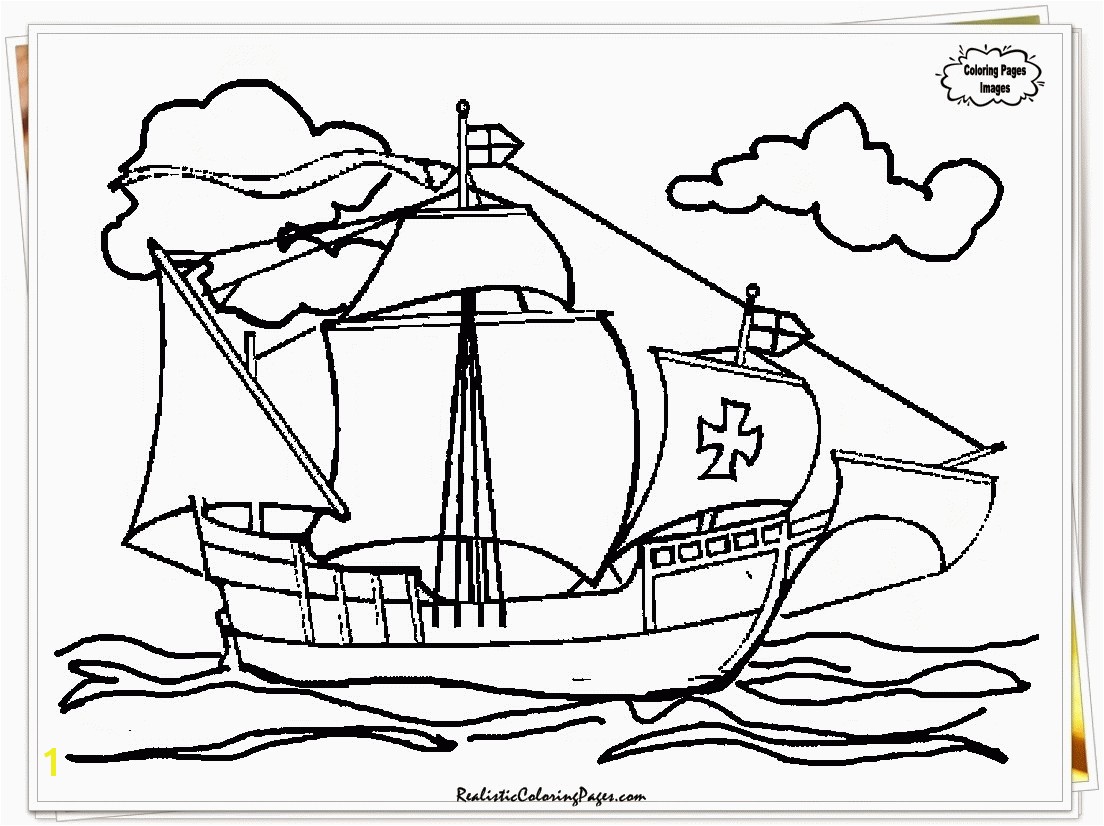 Christopher Columbus Coloring Page Inspirational Unlimited Christopher Columbus Ships Coloring Pages the Santa