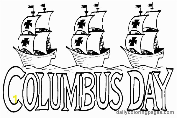 columbus day printables for kids