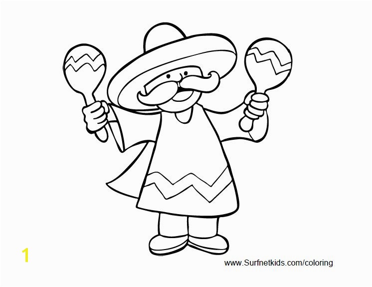 free kids coloring cinco de mayo coloring pages 5908b24e3df78c cc77a