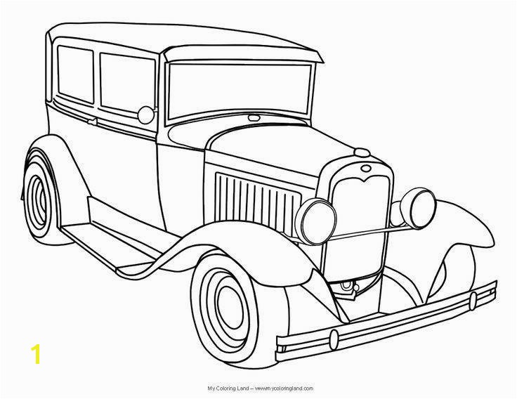 Cars Coloring Pages Elegant Car Coloring Pages for Boys Print – Gwall Concept Classic Car