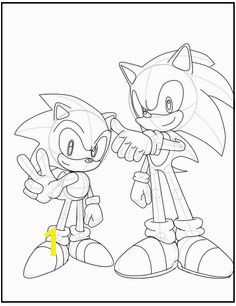 Sonic Generations Image coloring picture for kids