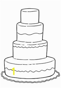Coloring Page Cake Decorating A Very Big Birthday Cake and Creative Coloring for Kids