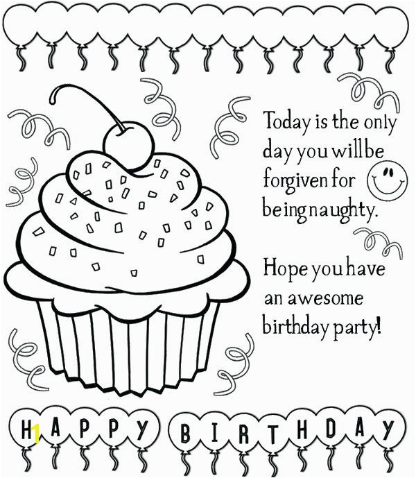 Happy Birthday Dad Coloring Birthday Cards Coloring Page Cake Happy Birthday Dad Coloring Pages Printable