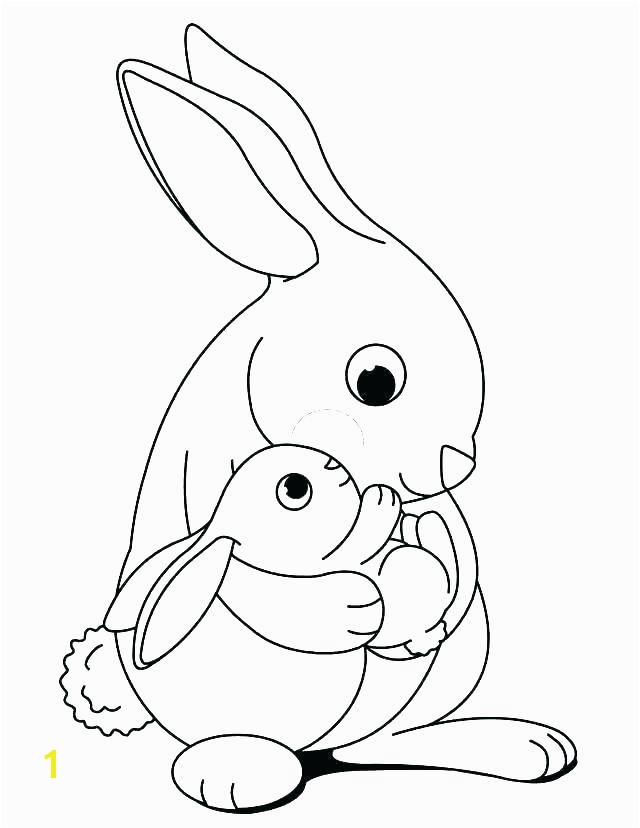 Coloring Page Of A Rabbit Coloring Page A Rabbit Bunny Rabbit Coloring Page Roger Rabbit