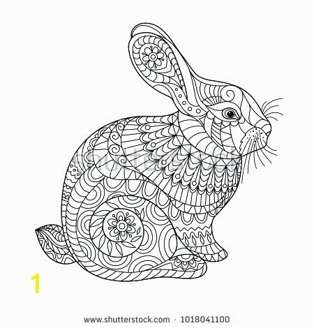 Coloring Page Of A Rabbit Rabbit Coloring Page Rabbit Coloring Page for Adult and Children