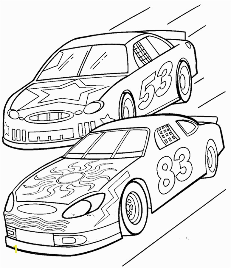 Coloring Page Of A Race Car Free Printable Race Car Coloring Pages for Kids