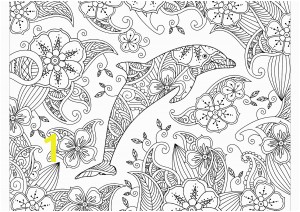 Coloring Pages Dolphins Dolphins Coloring Pages for Adults