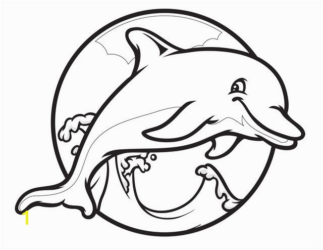 Printable Dolphin