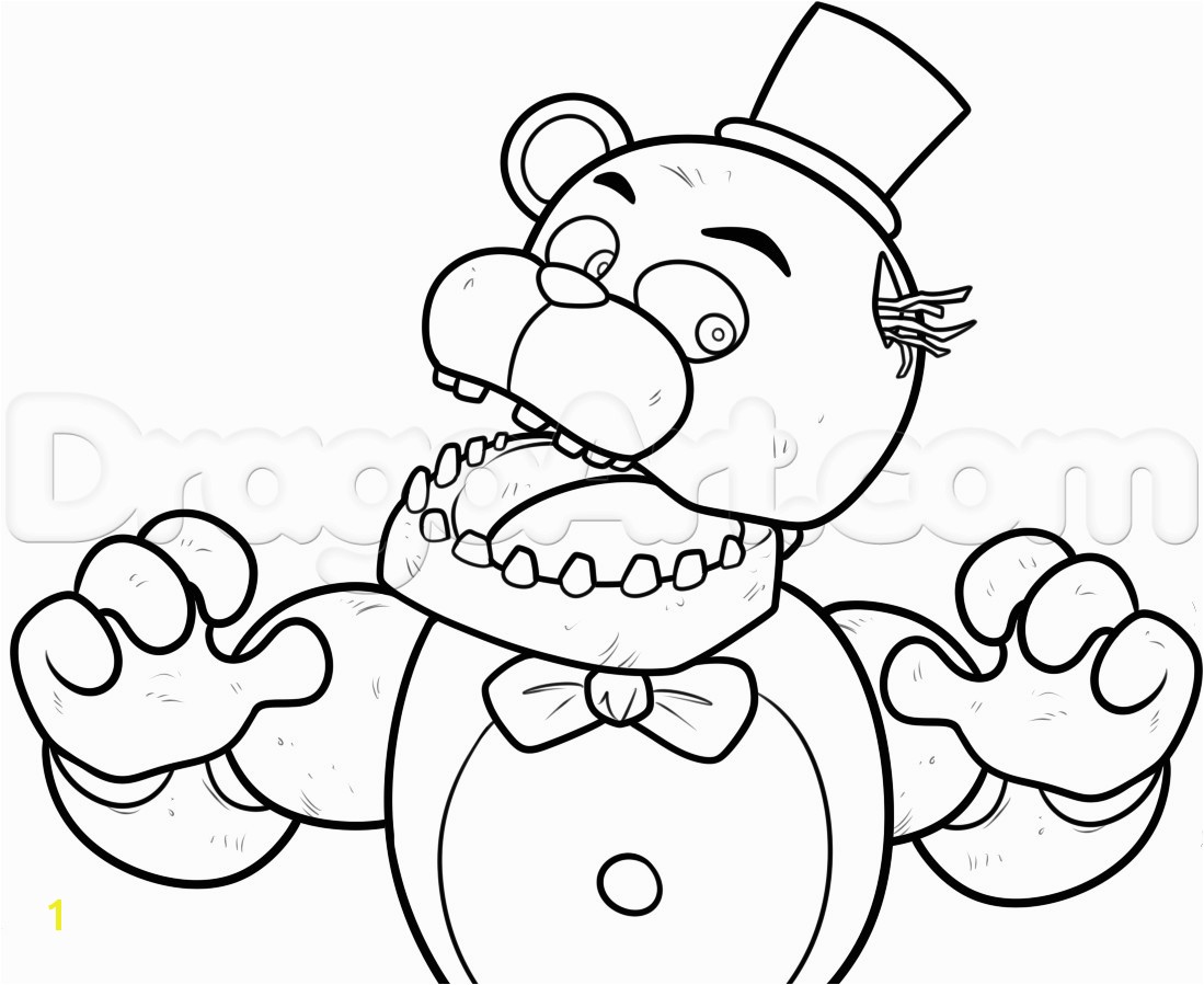 Coloring Pages Five Nights at Freddy S 3 Promising Freddy Fazbear Coloring Page Just Arrived Pages Five
