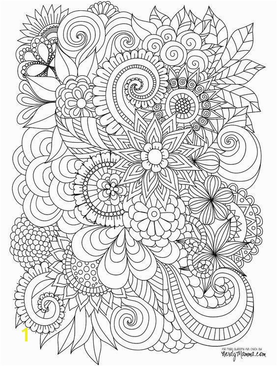 Coloring Pages for Adults Free Printable Free Printable Color by Number Pages for Adults Awesome Cool Vases