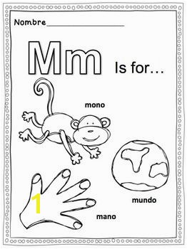Alphabet Coloring Pages Spanish perfect worksheets and activities for my bilingual ESL Spanish class