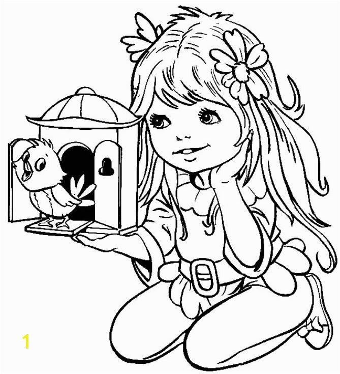 Coloring Pages Girl Cute Girl Coloring Pages to and Print for Free