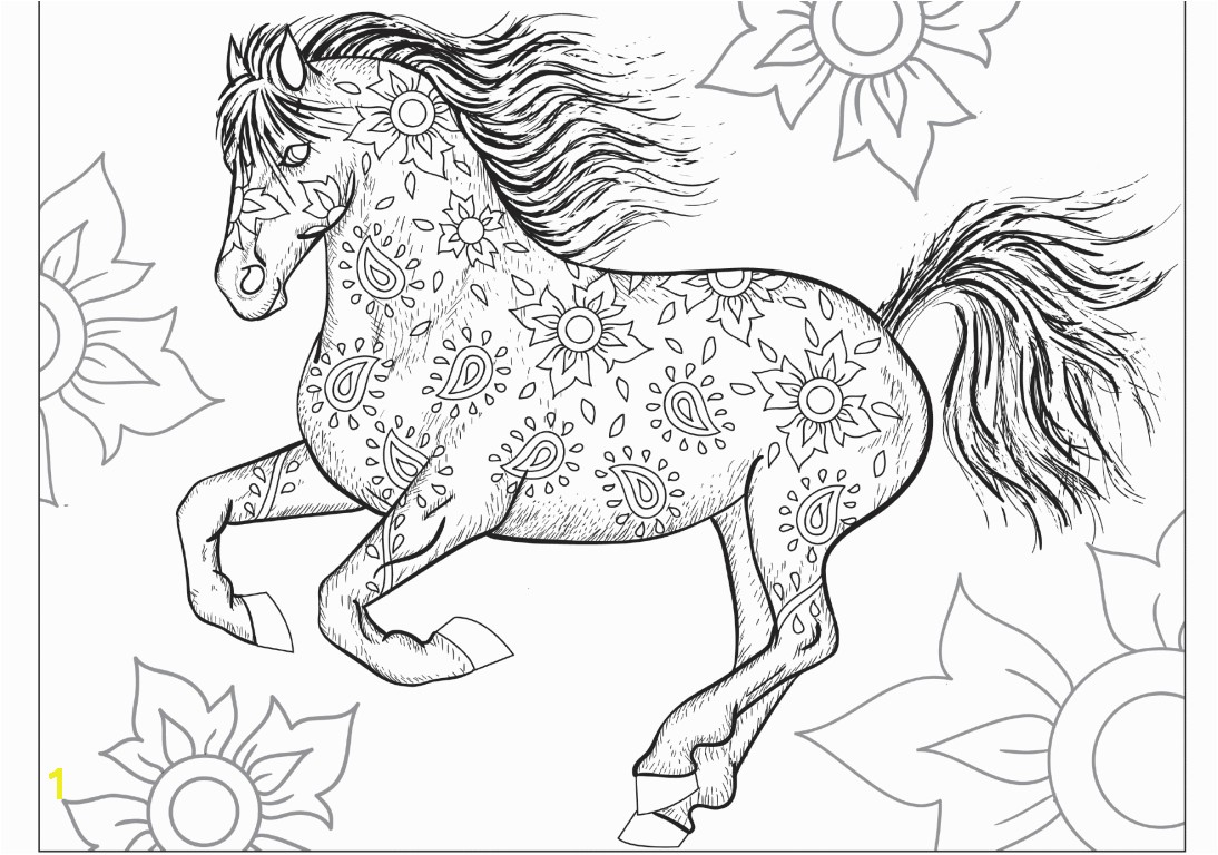 Coloring Pages Horses Running Collection Of Realistic Arabian Horse Coloring Pages