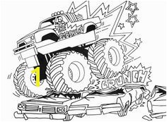 Coloring Pages Monster Trucks Free Printable Monster Truck Coloring Pages for Kids