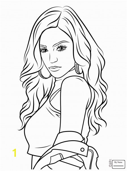 Timely Ariana Grande Coloring Pages Pages