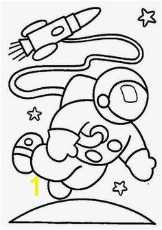 A is for astronaut coloring sheet if needed