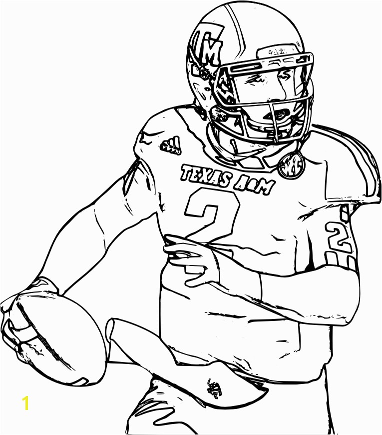 Football Player Coloring Pages Best College Football Coloring Pages Chiba Syakenfo