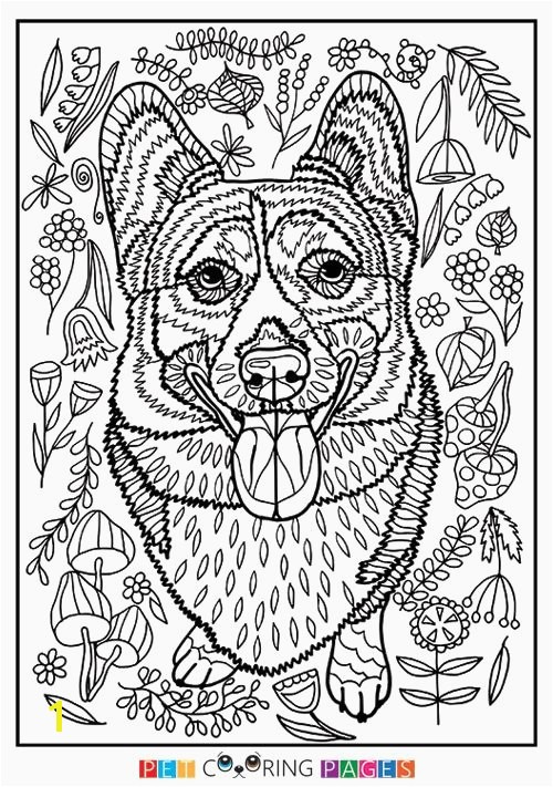 Coloring Pages Of Corgis Kids Animal Coloring Pages Inspirational Free Printable Pembroke