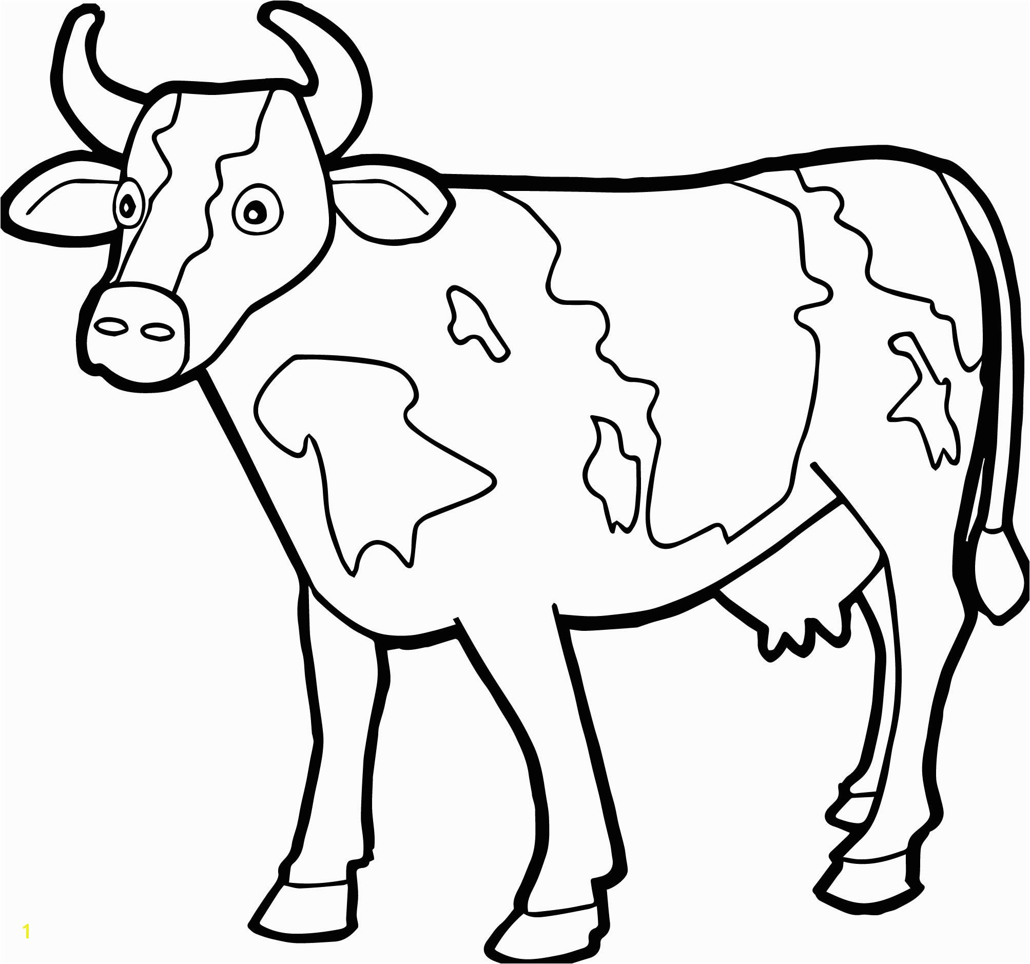 Printable Cow Coloring Pages 1600—1145