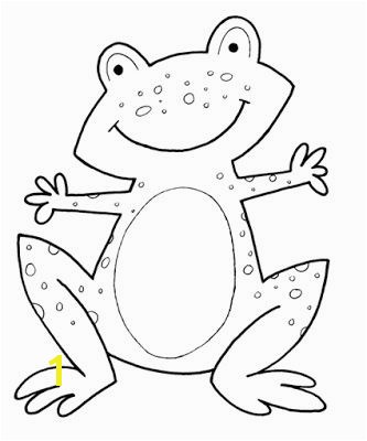 Printable Frog Coloring Pages