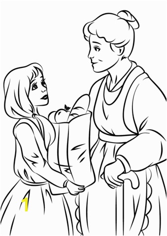 Helping Others coloring page