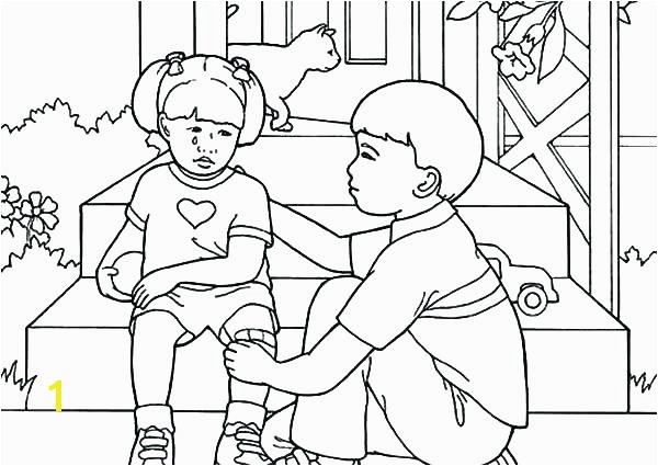 serving others coloring pages of helping sheets about each other pa