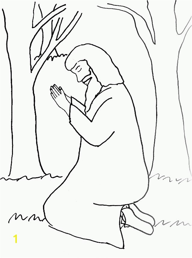 Coloring Pages Jesus Praying In the Garden Best the Last Supper Coloring Page Kids