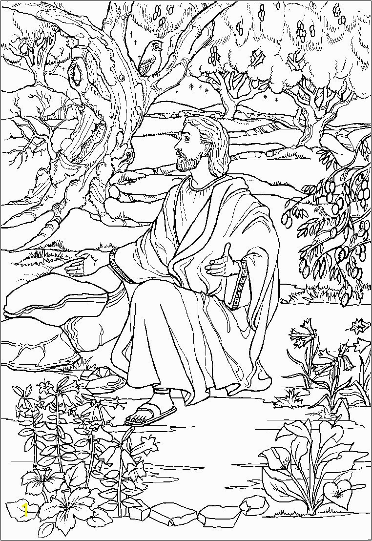 Coloring Pages Of Jesus Praying In the Garden Jesus Coloring Pages Cool Coloring Pages