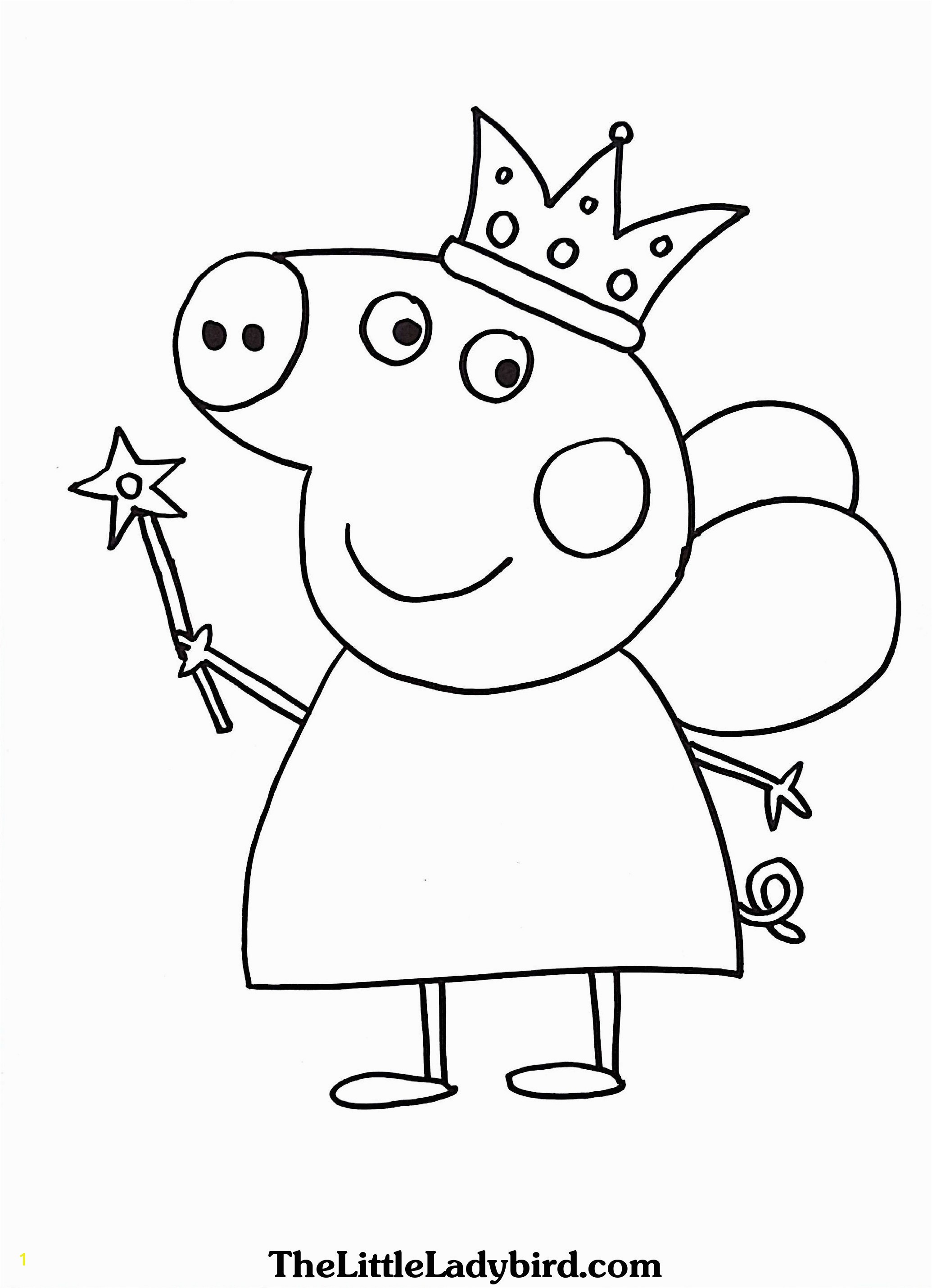 Peppa Pig Coloring Pages Peppa Pig Coloring Pages Line Heathermarxgallery