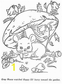 From The Happy Elf Coloring Book