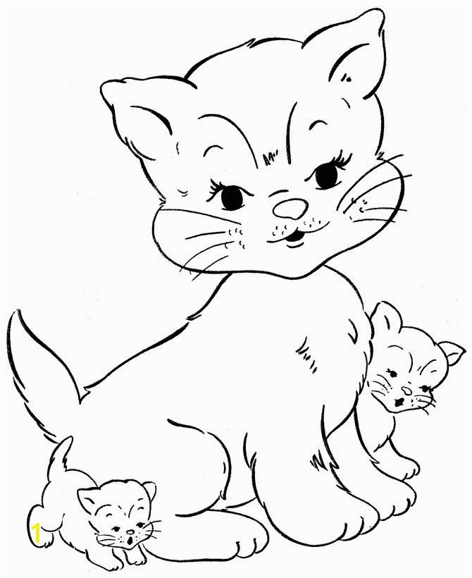 Coloring Pages Real Kittens Unique Kittens Drawing at Getdrawings Coloring Pages Real Kittens