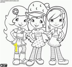 Strawberry Shortcake Printable coloring pages