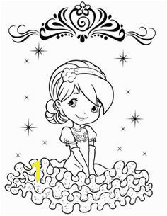 Strawberry Shortcake coloring page