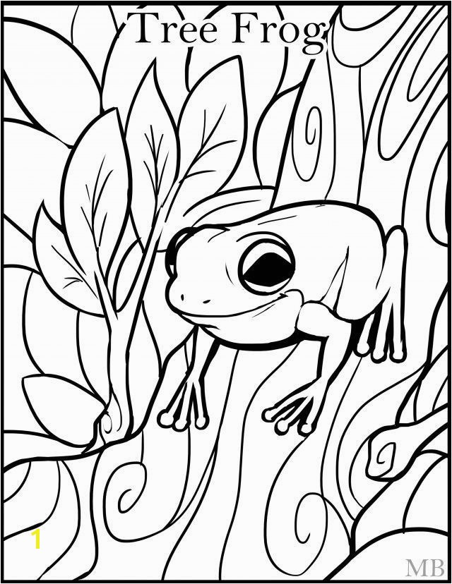 Coloring Pages Of Tree Frogs Frog Coloring Pages Fresh Frog Colouring 0d Free Coloring Pages Kids