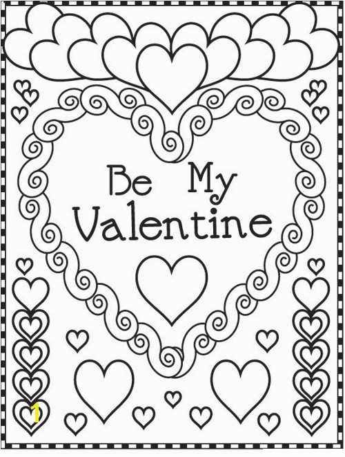 Coloring Pages Valentines Valentine Coloring Pages