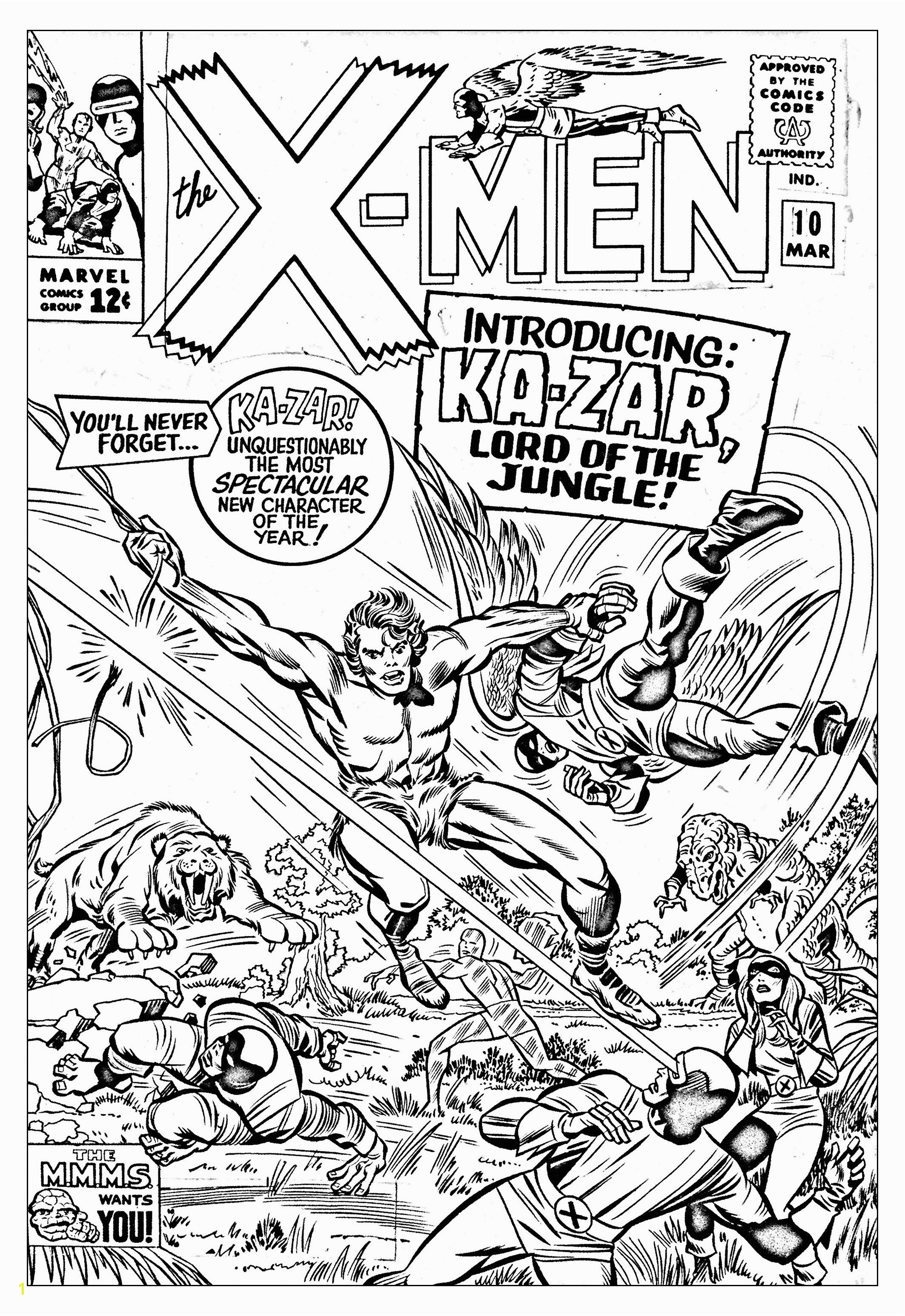 ics xmen 1965 unreleased cover