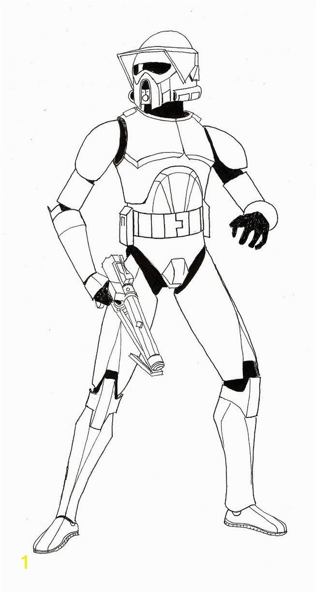 Bonanza mander Cody Coloring Page Awesome Clone Trooper Pages Best