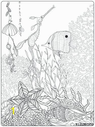Coral Reef Coloring Page Best Coral Reef Coloring Page Coloring Pages